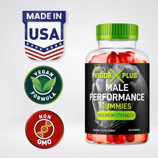 Vigor Plus male vitality supplement with herbal ingredients for stamina boost, libido improvement and performance support